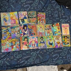 Anime girl cards