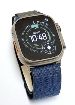 Apple Watch Ultra 2 49mm GPS + Cell Titanium MREP3LL/A w/Extra Bands