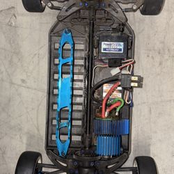 A couple rolling chassis brushed motor ESC battery and radio needed. Nobody’s spare pair of tires