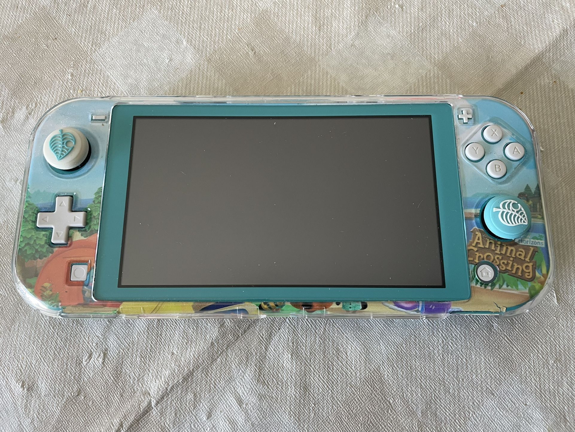 Nintendo Switch Lite with Animal Crossing Case
