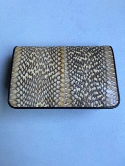 REAL GENUINE SNAKESKIN NEW  WOMENS HANDBAG/ PURSE/ WAS $250/ NOW ASKING $70