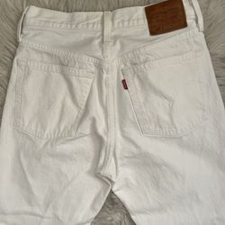 Levi’s 501 White Jeans