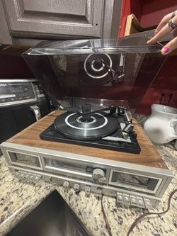 Vintage Seem Stereo System – Record Player & Dual Cassette