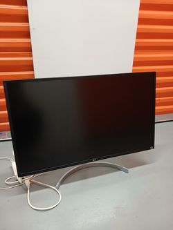 LG 32UK50T 32-inch 4K UHD Monitor – White