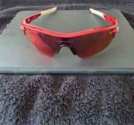 Oakley Sport Radar-lock Red Sunglasses