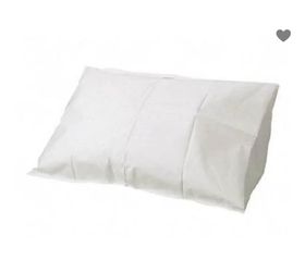 Brand New Disposable TIDI Everyday Pillow Cases White Tissue/Poly Pebble 21in x 30in 100 per Case