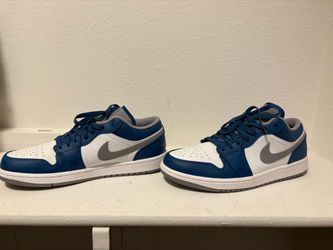 Nike Air Jordan 1 Low Blue Grey White