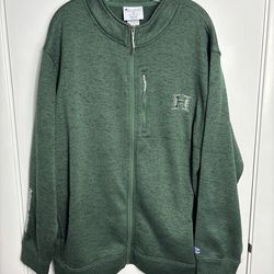 Champion University Hawaii Rainbow Warriors Jacket Mens 2XL Full Zip Athletic