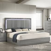 Brand New Elegant LED Elara Queen Bedroom Set 