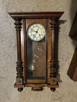 Antique German Wall Clock