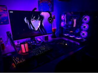 Full Gaming & Streaming setup (Desk included)
