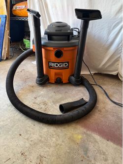 Ridgid 40123 Wet/Dry Vacuum WD1270EX 12 Gallon Portable Vac