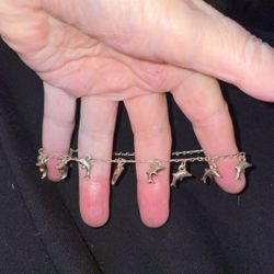 Selling My Dolphin Sterling Silver .925 Ankle Bracelet