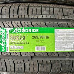 265/70/16 Nuevo Set De Llantas