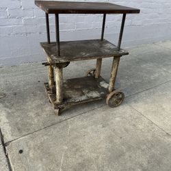 The Hamilton tool Co. Portelvator Adjustable Height Hand-Crank Cart industrial DIY Table project