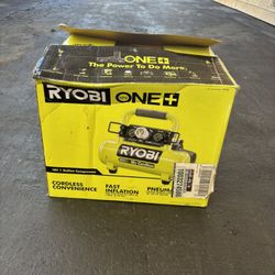 RYOBI 18v 1 Gallon Compressor 