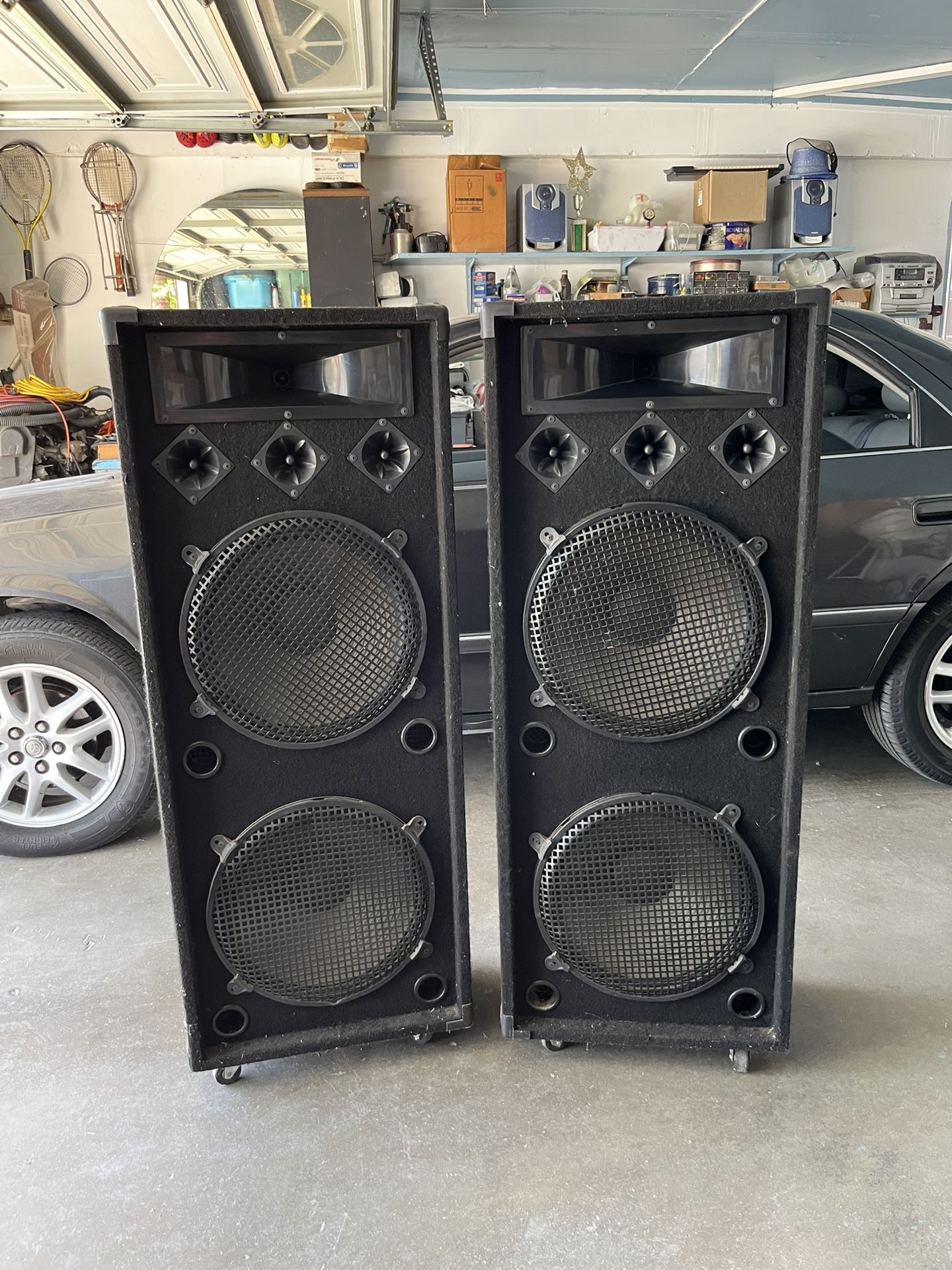 Party Speaker Setup