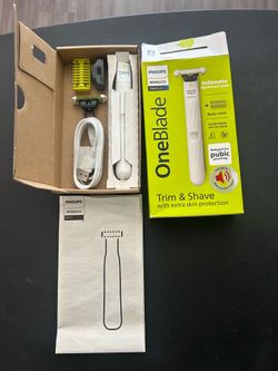 Phillips one blade trim shaver