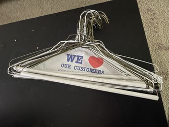Used Wire Coat Hangers