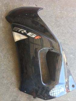 2009 ninja 650R side fairing