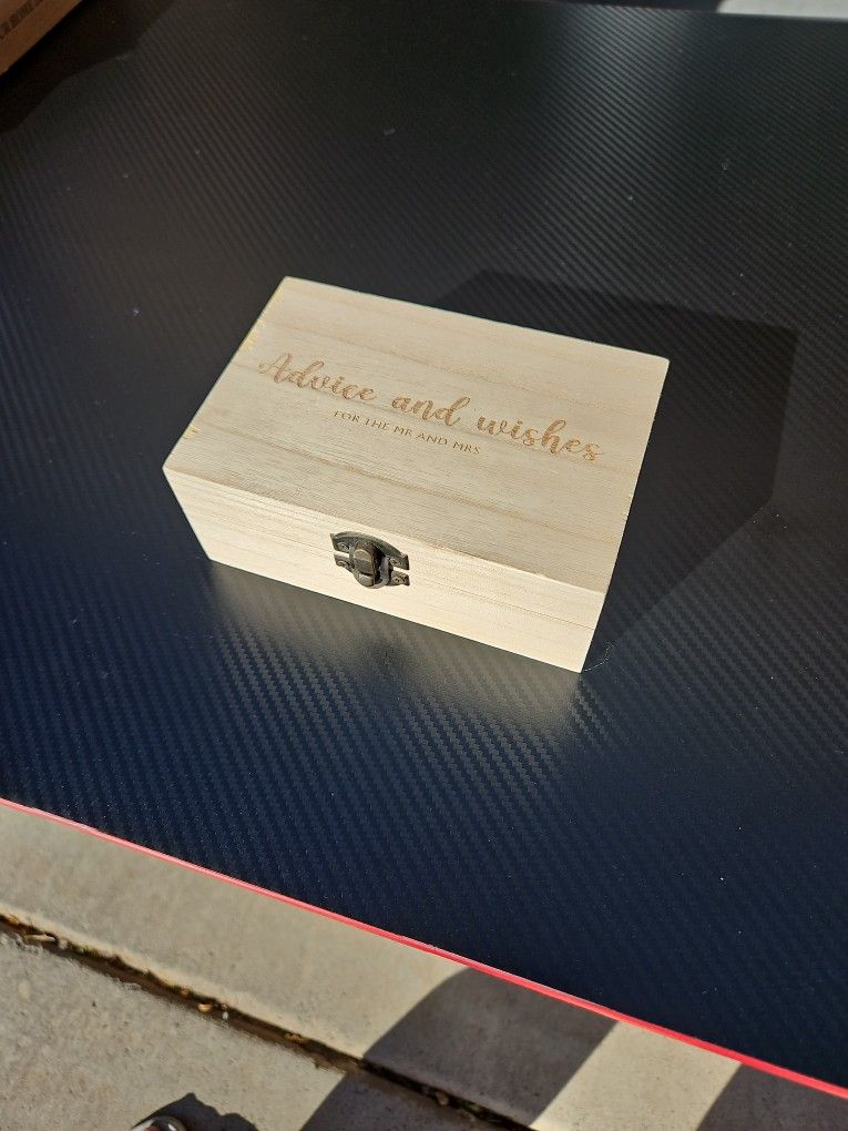 Advice And Wishes Box