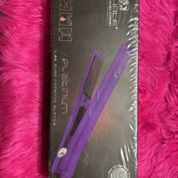 Royale Platinum Genius Heating Hair Straightener – 1.25” Pure Ceramic Plates