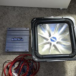 Kicker L7 15 Subwoofer And Amp 2000w