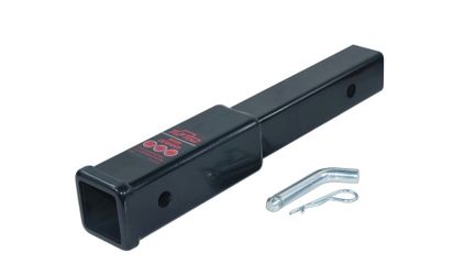 TOPTOW Trailer Hitch Extender, 12-Inch Extension Length, Fits 2-Inch Receiver, 3500lbs, 5/8 Inch Hitch Pin And Clip Included