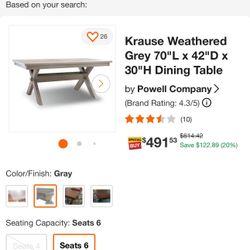 Dining Table