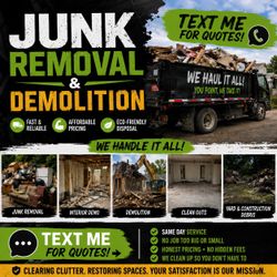 Junk And Trash And Demolition