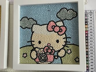 hello kitty diamond painting