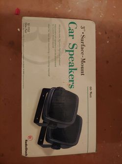 Car speakers Radio Shack