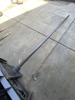 Forklift Rug Pole