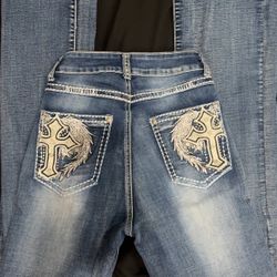 Boot cut jeans 