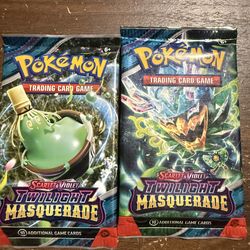 Pokémon twilight masquerade single packs