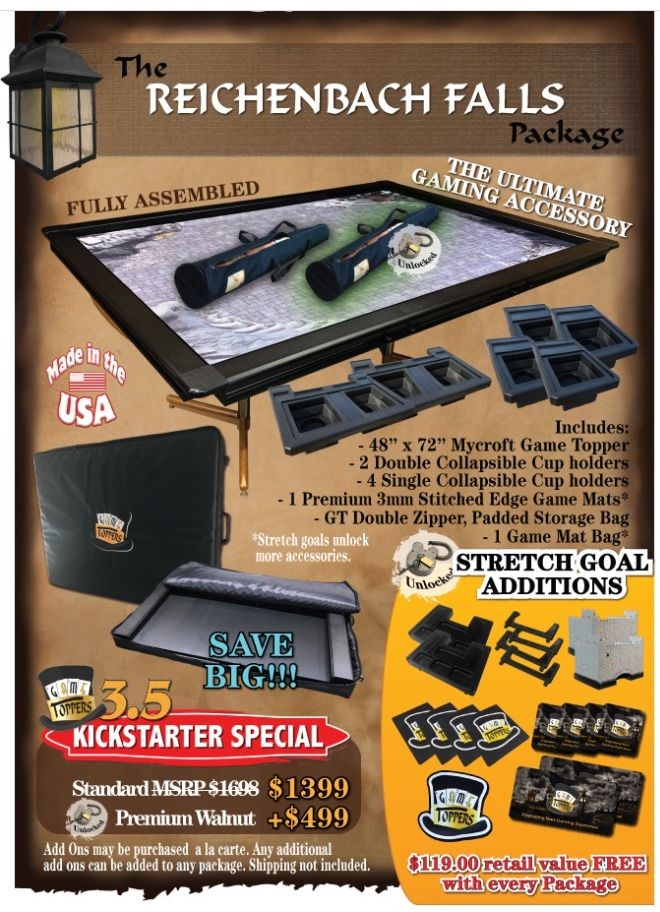 Board Game Table Topper with Mats and Leg Kit for Sale in Glendale, AZ