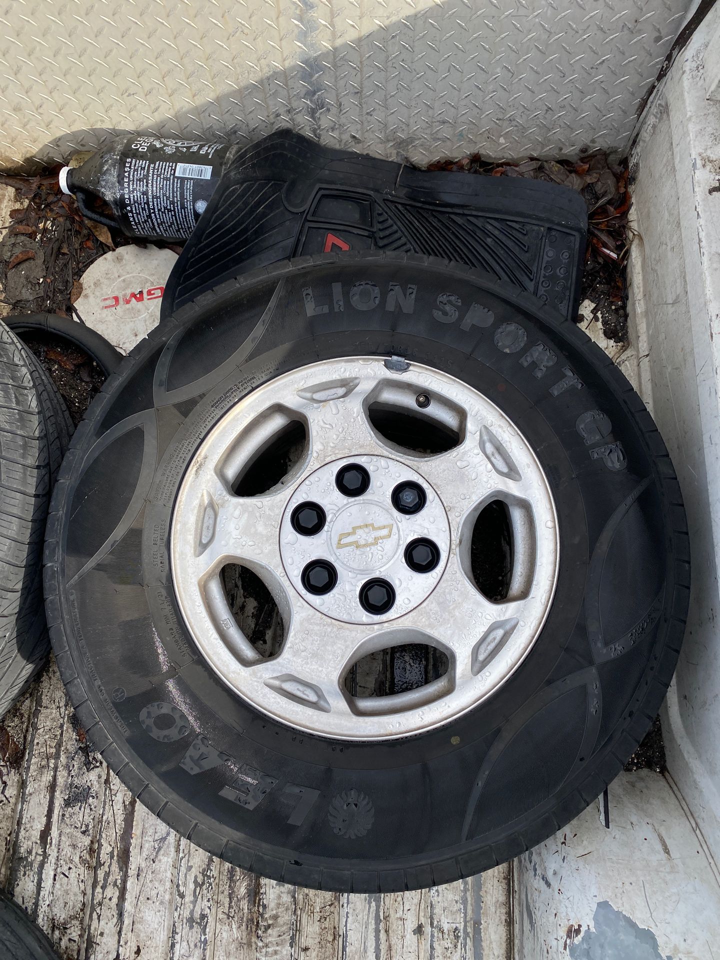Chevrolet Truck 6 lug rims and tires Chevy pick up for Sale in Margate, FL OfferUp