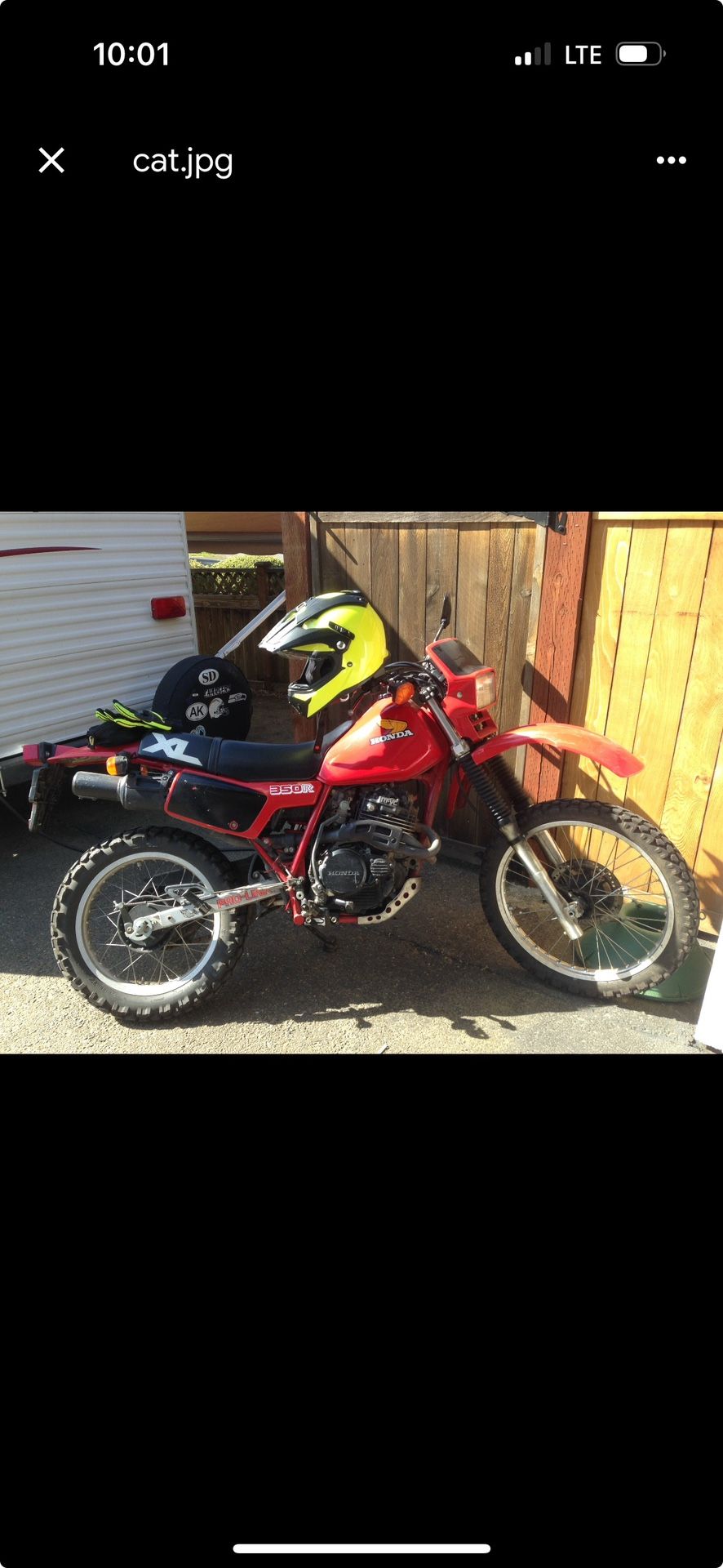 1984 Honda XL350R