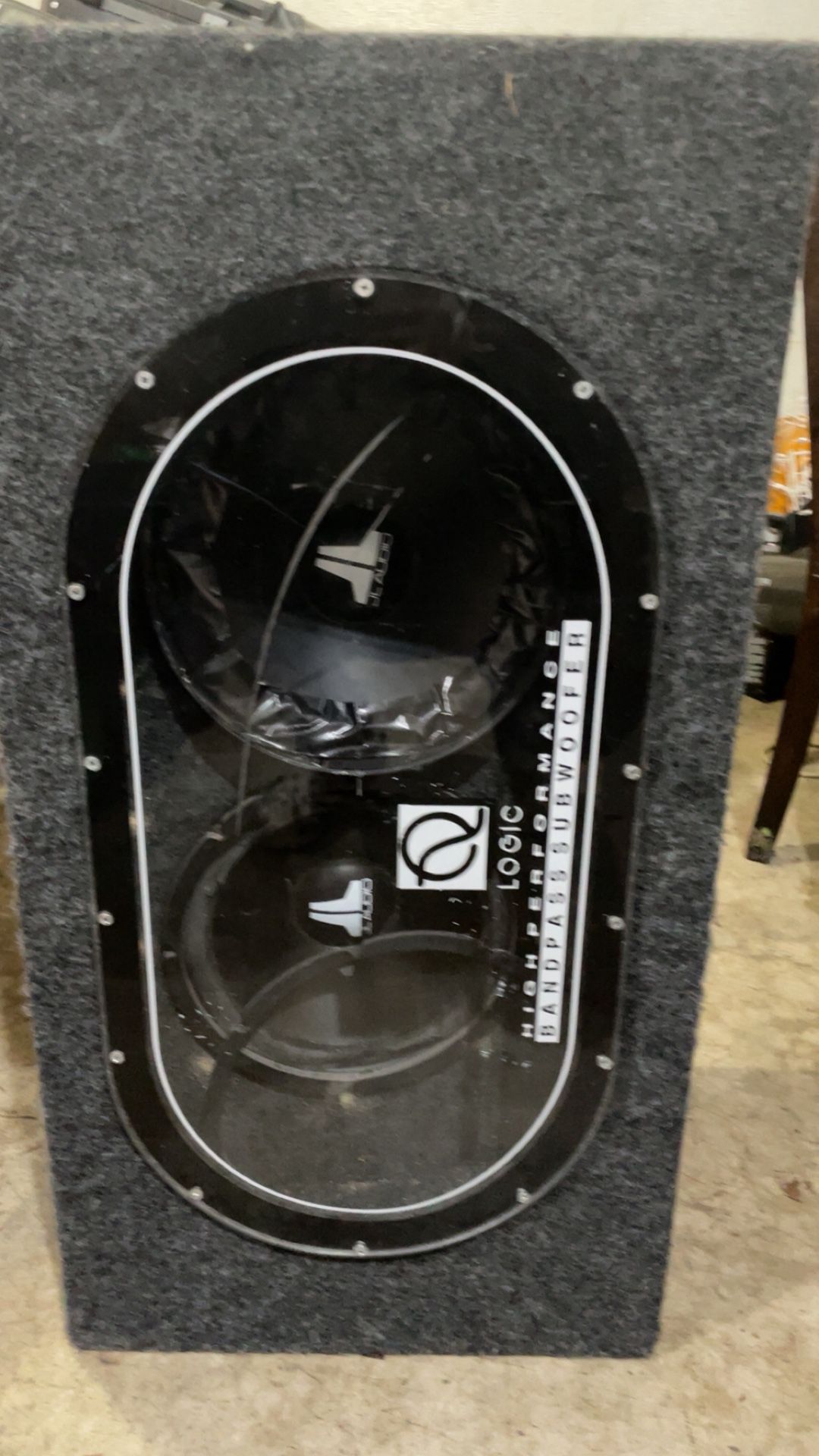 Jl Audio Dual 12’ And Bandpass Box