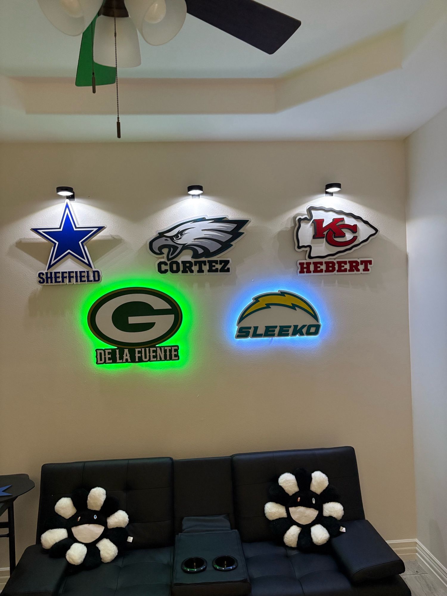 NFL Wall Signs 