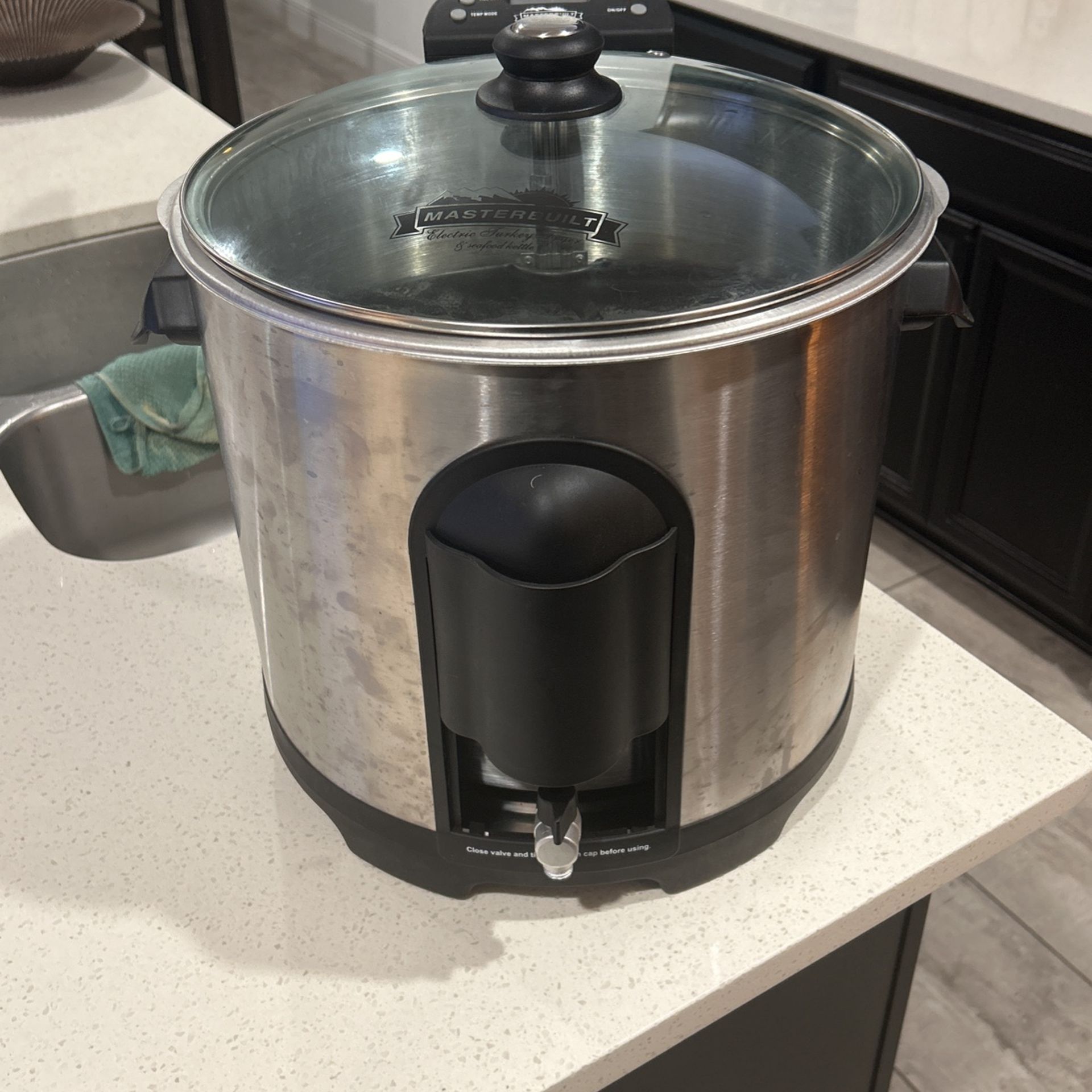 Masterbuilt electric turkey fryer and seafood kettle hot sale