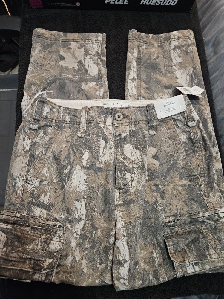 Mens Hollister Camo Jeans 30×32