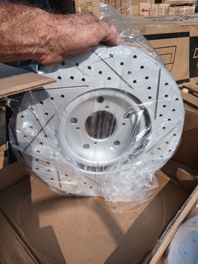 4 Piece Set Carbon Alloy Brake Rotors