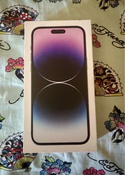 Brand New iPhone 14 Pro Max  1TB Deep Purple