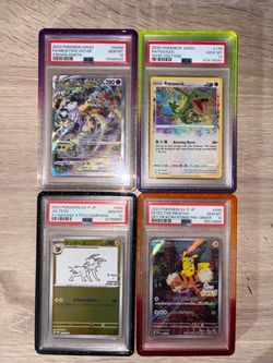 Pokemon slabs and singles