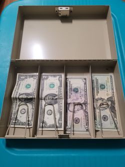 Portable Cash Drawer W/Lock