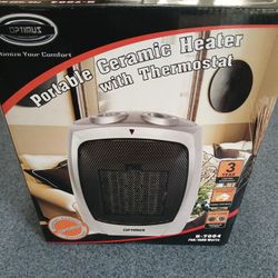 Optimus Portable Ceramic Thermostat Heater  H-7004
