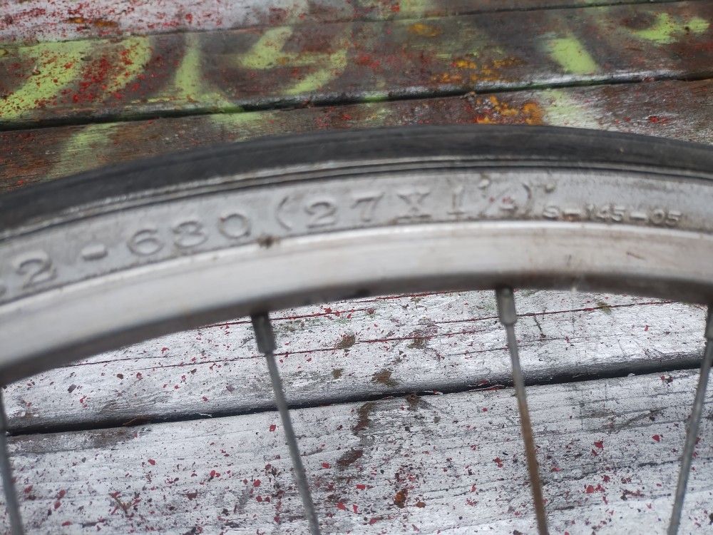Aluminum 27-in Bicycle Rims