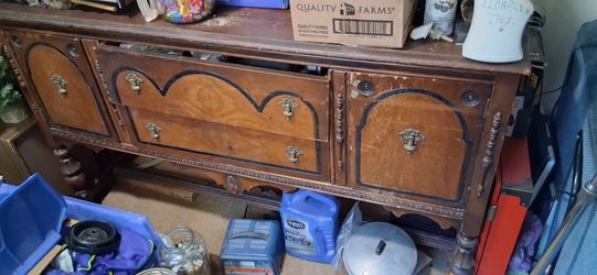 Antique  Banquet Table