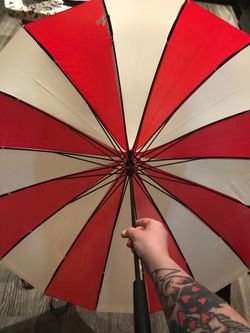 New Striped Umbrella